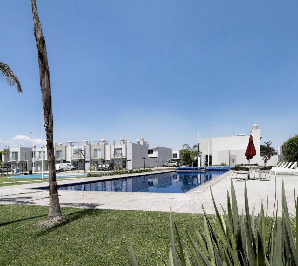 Alberca y área de eventos