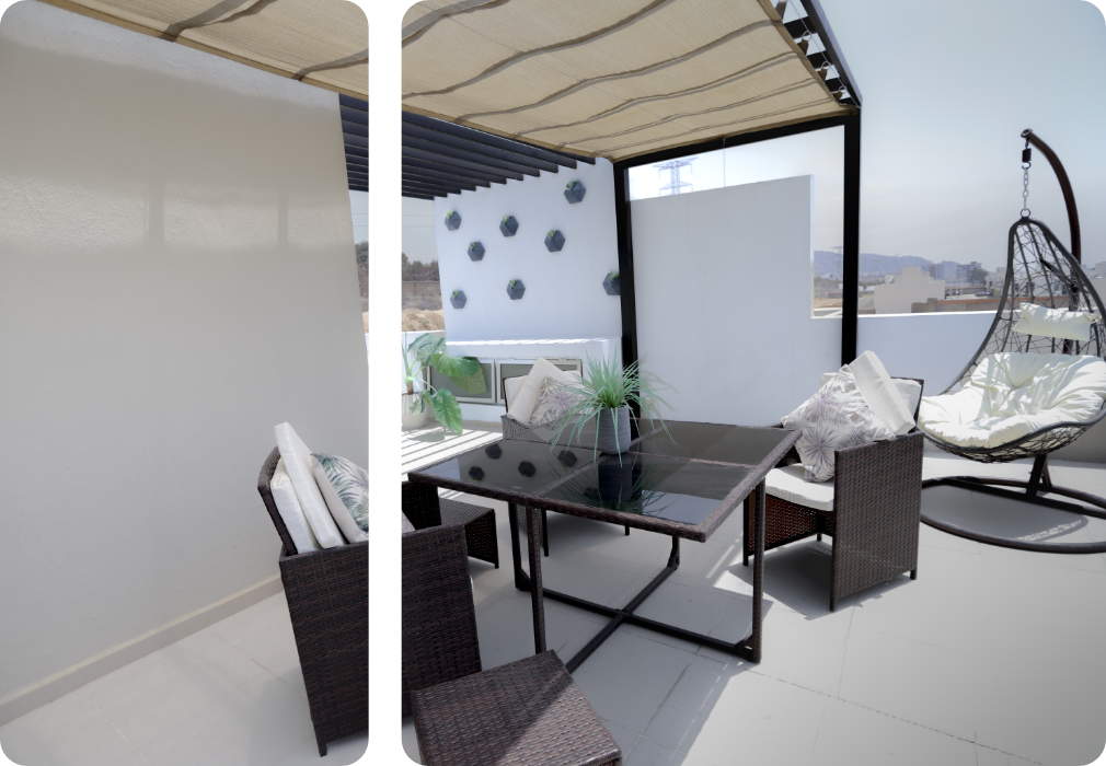 Un roof garden para llevar la convivencia a otro nivel